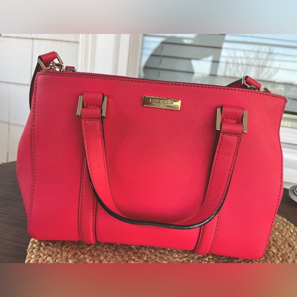 Kate Spade Hot Pink Handbag - Picture 3 of 10